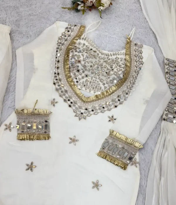 Sabina 5326 Fendy Silk Kurti With Palazzo Patiala Style USA Market