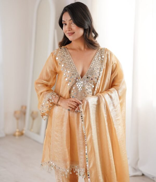 Mohini 9325 Fendy Mirror Embroidery Work Readymade Dress